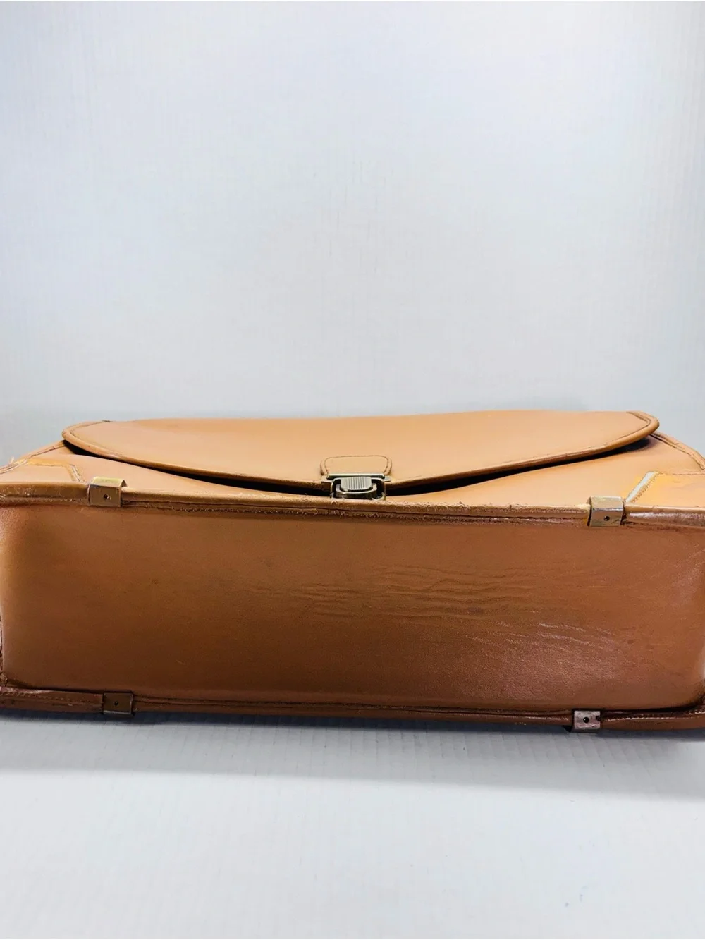 Rawlings Baseball Glove Bag Briefcase Leather  Carry-On  Travel Tan Vintage